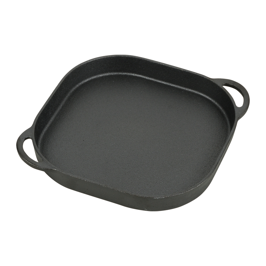 スプラウト 鉄鋳物製グリルプレート24×24cm(フラット) HB-4622