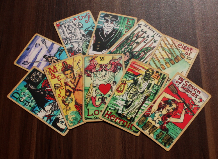 タロットカード MERMAID TAROT - Gold Edition 【Prosperity Mana】