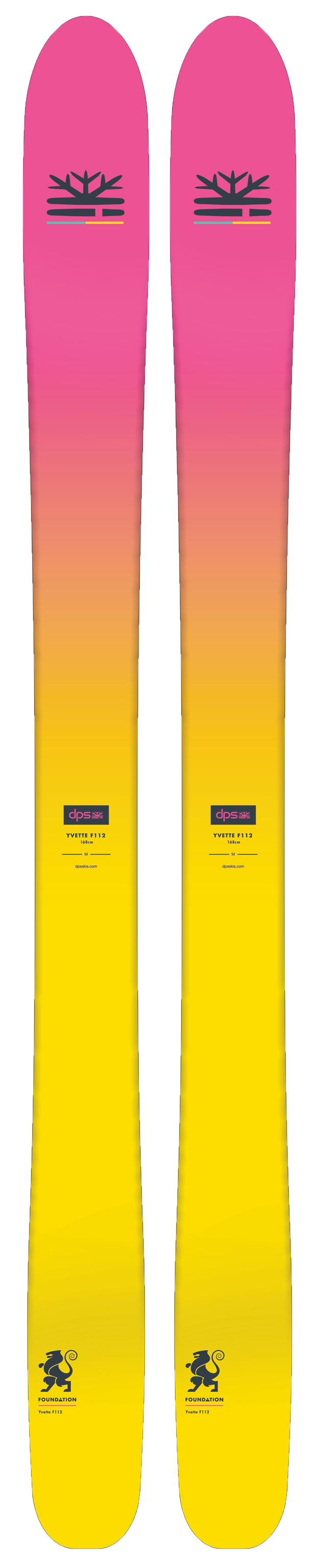 DPS Yvette F112 Foundation Blem Women's Skis - Powder7