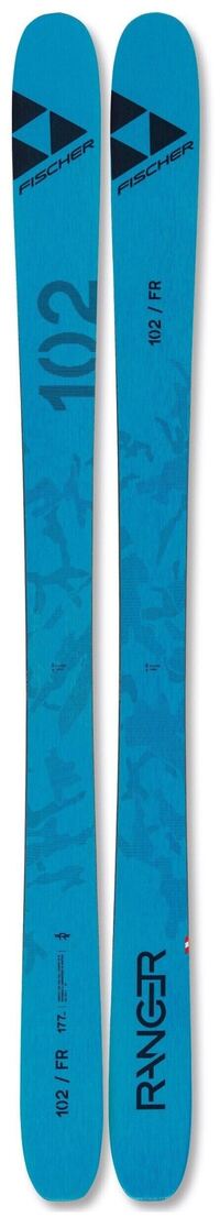 2022 Fischer Ranger 102 FR 184cm Skis w Bindings - Powder7