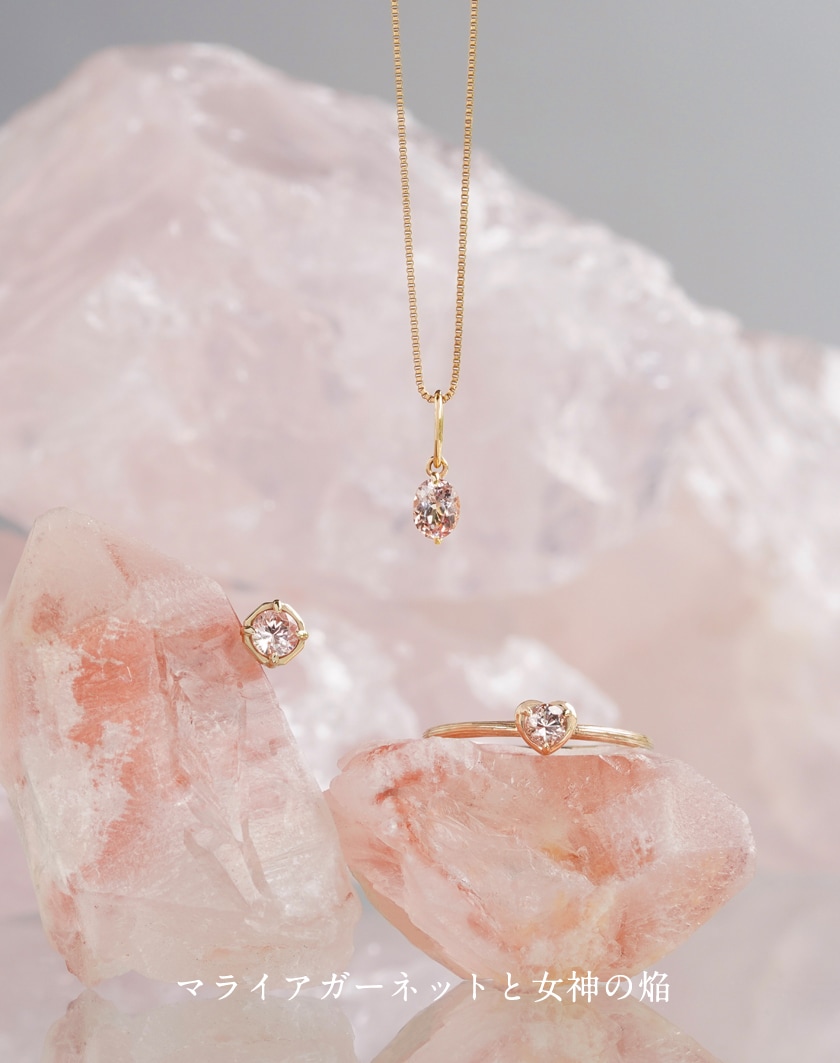 Hariqua ハリックァ アメシスト チャーム k18 【公式通販】