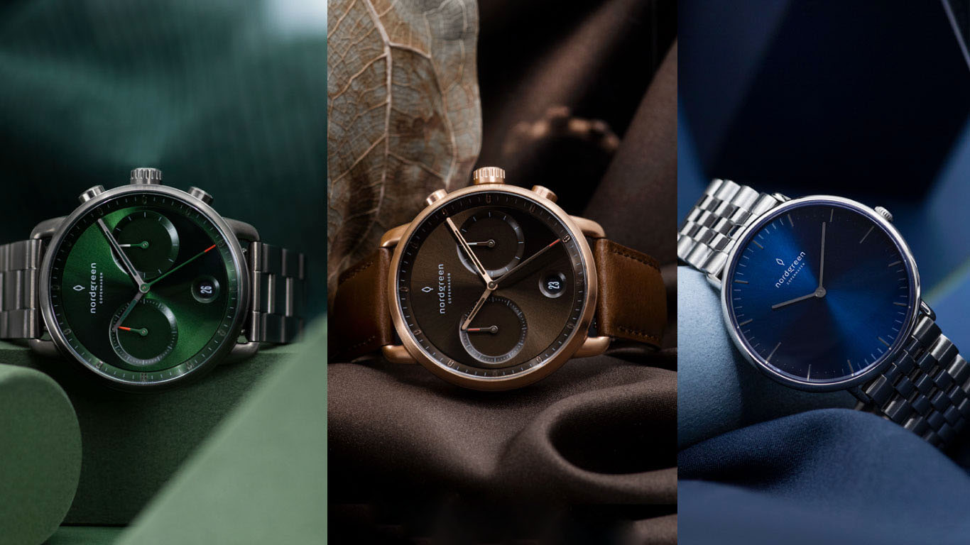この秋おすすめの3本を厳選】 北欧デンマークの腕時計“ノードグリーン