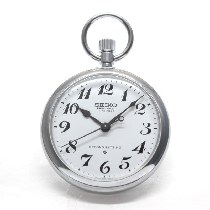 昭和の機械式セイコー鉄道時計/21石/19seiko-1264 – 懐中時計専門店