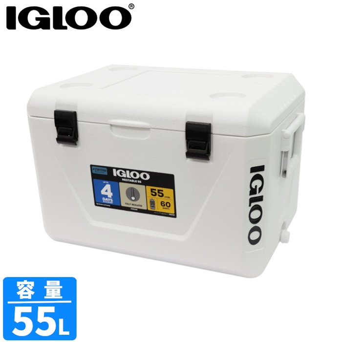 IGLOO（イグルー） NESTABLE 55L ホワイト 00150909 クーラーボックス