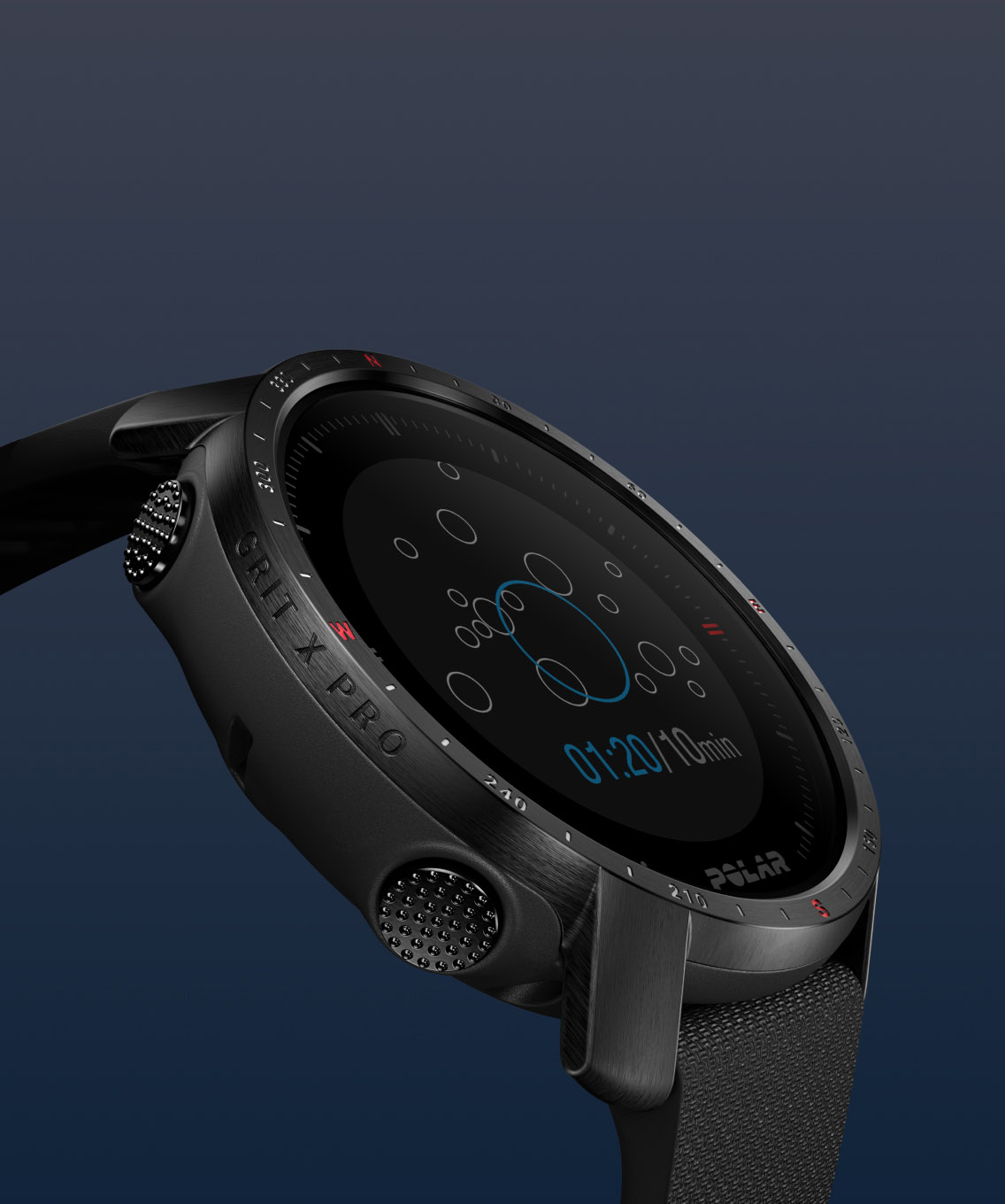 Polar Grit X Pro | プレミアム アウトドア マルチスポーツウォッチ