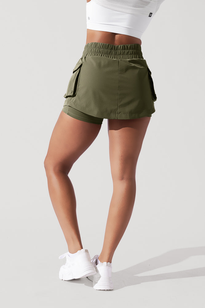 Hiking Superskort™ - Dark Olive – POPFLEX®