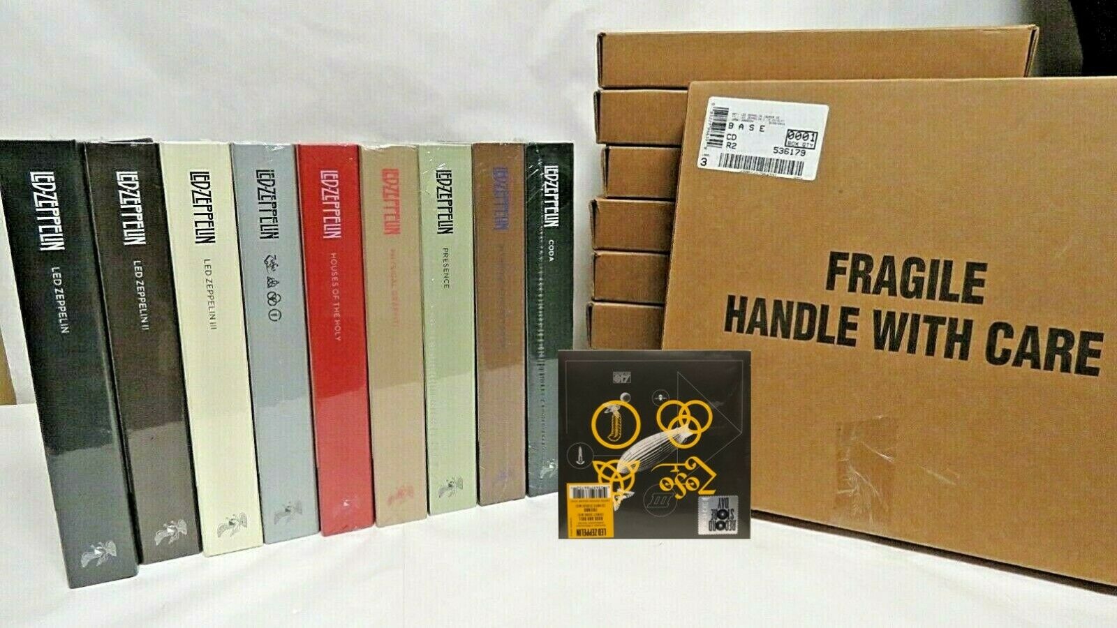 Led Zeppelin CD9枚セット レッド・ツェッペリンのCD9組10枚セット LED