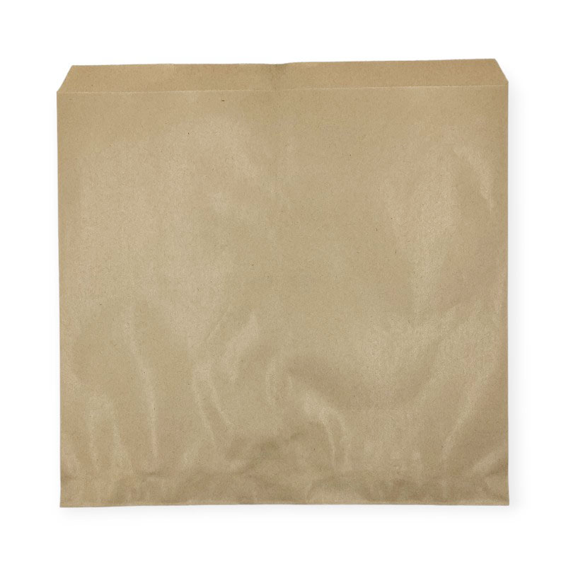 耐油平袋 ニュー耐油耐水紙袋 平袋 未晒F-特小 福助工業