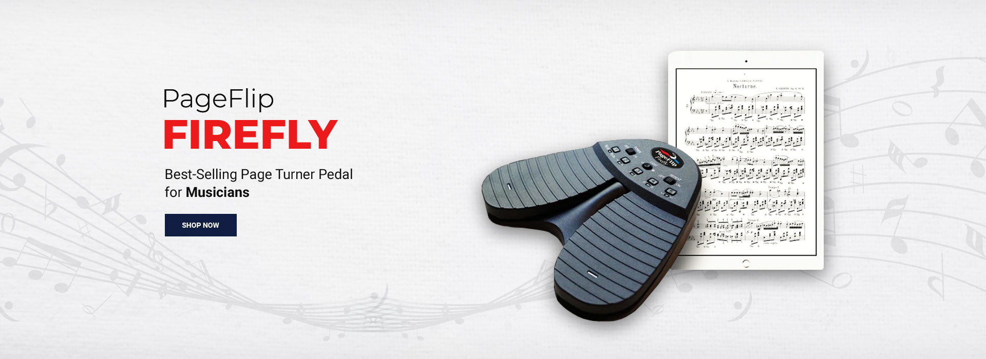Bluetooth Page Turner Pedal | Sheet Music Page Turner – PageFlip