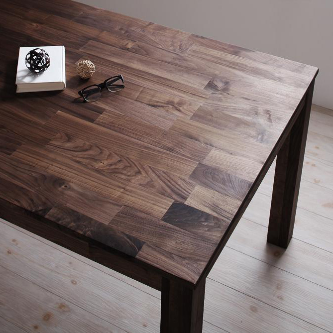 無垢材テーブル ペイント工房