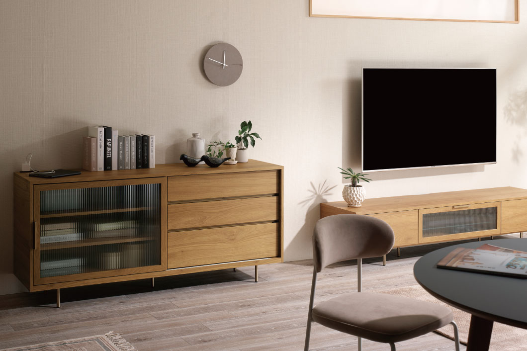 商品情報に新商品のテレビボード＜NWシリーズ＞を追加しました。（2025