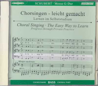 パート別練習用CD ミュージック・パートナー「ロッシーニ：小荘厳ミサ