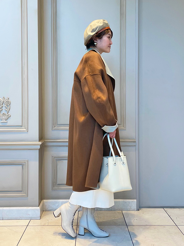 身長別比較！！今買うべきはENFOLD(エンフォルド)のノーカラーコート！！