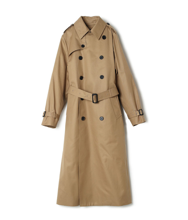 HYKE(ハイク) TRENCH COAT -REGULAR FIT- 身長別定番トレンチコートの