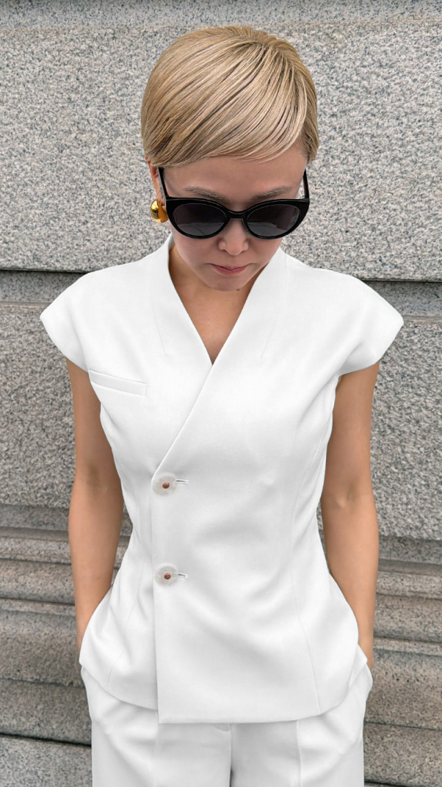 JENNEシックジャケット（防シワ・UVカット機能生地）｜JENNE(ジェンヌ