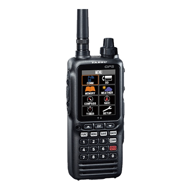 Yaesu FTA-850L aero aviation radio talkie 8.33khz ILS VOR Bluetooth