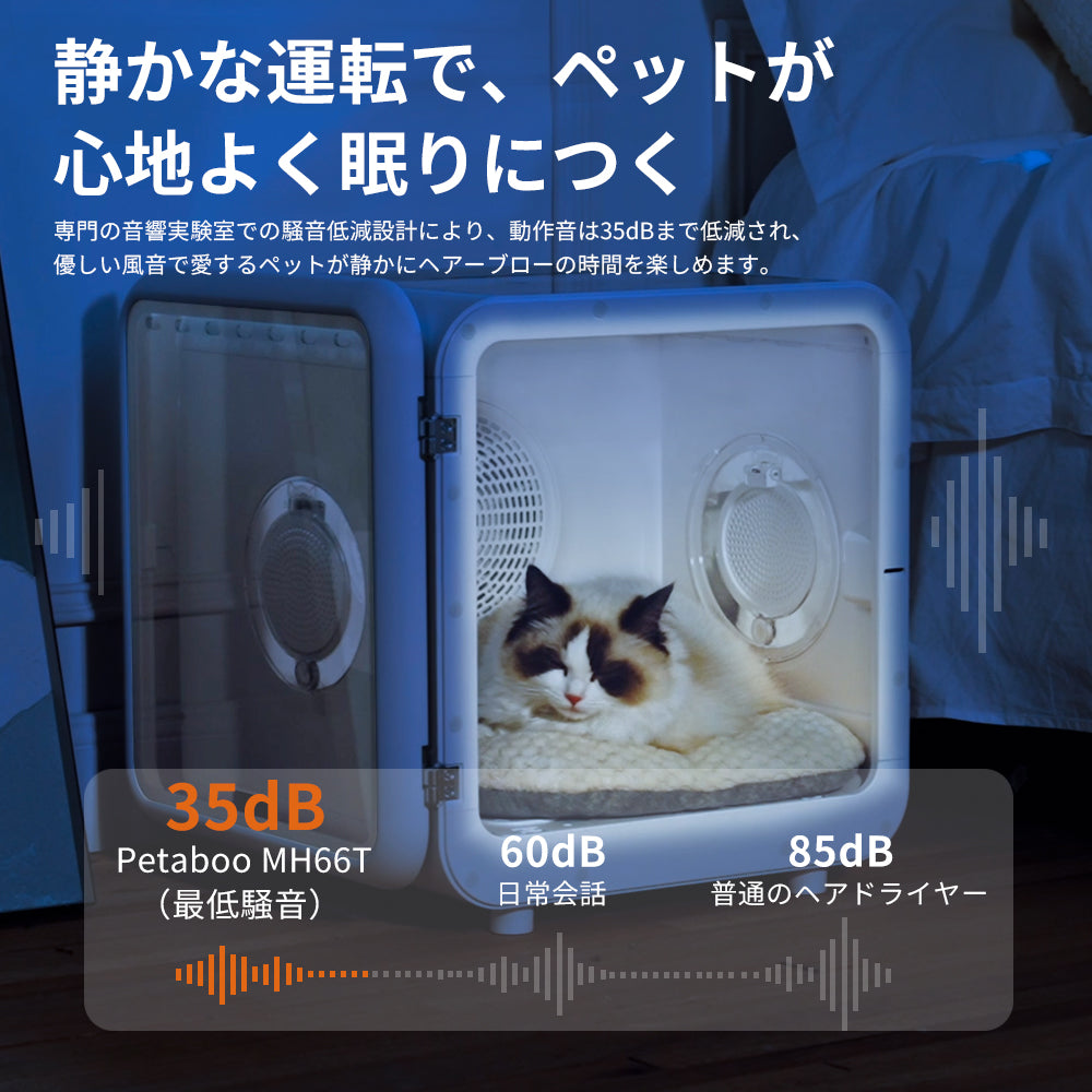 ペット ドライ ルーム，ペット乾燥機 72L大容量 犬猫兼用 | Petaboo