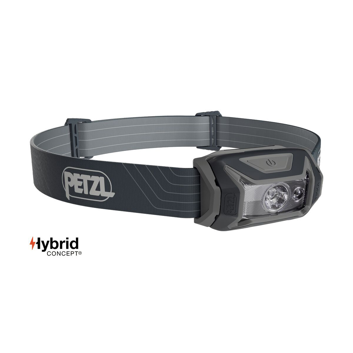 ハイブリッドコンセプト: 2つの電源が選択可能 - PETZL｜HEADLAMP