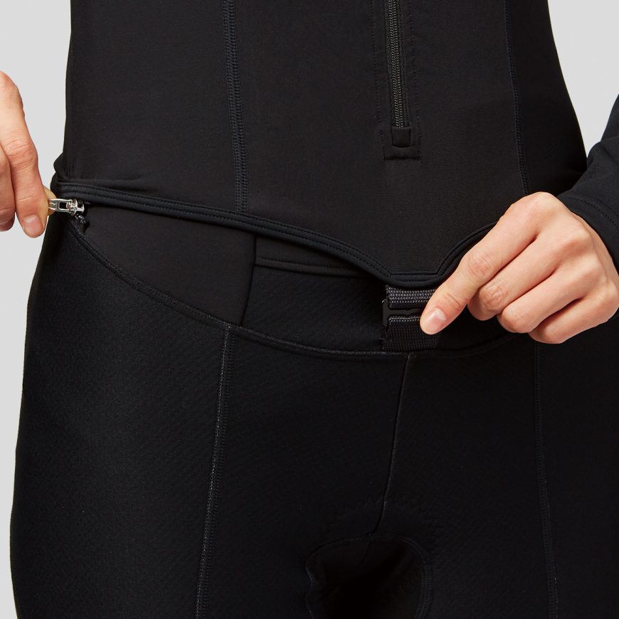 WT6500-3DNP：ウィンドブレーク クイック ビブ タイツ | パールイズミ