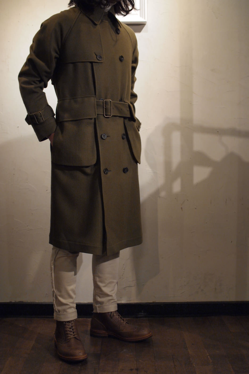 S.E.H KELLY-TRENCH COAT-peau de l'ours | peau de l'ours