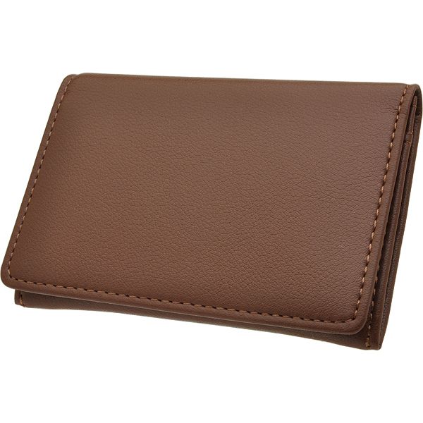 PILOT パイロット 本革製 名刺入れ 50枚用 LN07-220-BN ブラウン