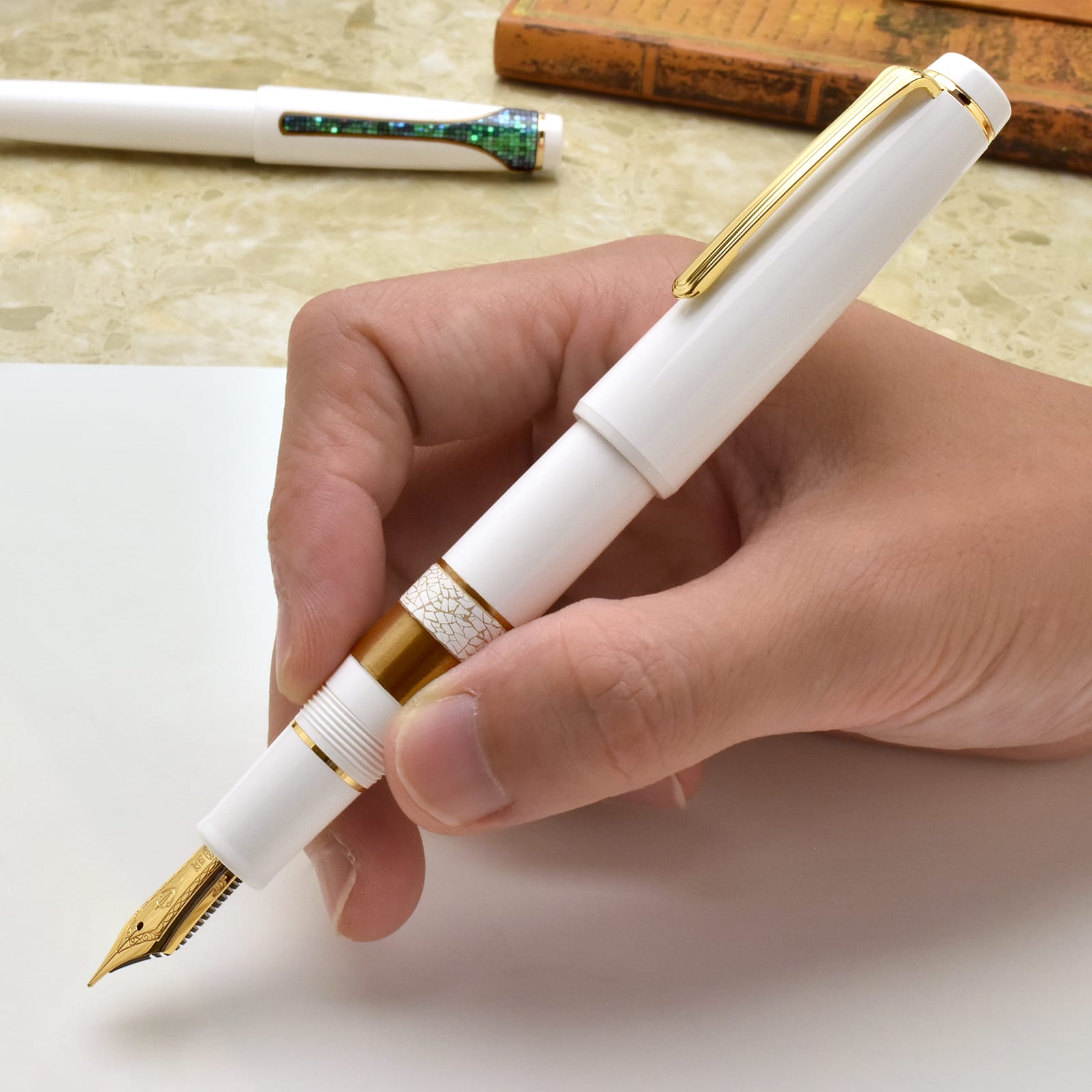 SAILOR セーラー万年筆 蒔絵文房万年筆 Classic Ko ミスト 10-8070-310