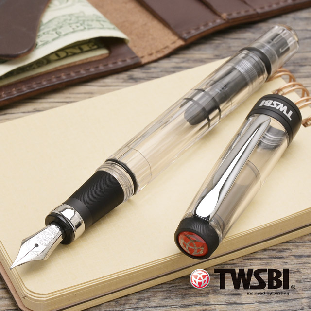 TWSBI（ツイスビー）万年筆 ダイヤモンド580 ALR ブラック | ペンハウス