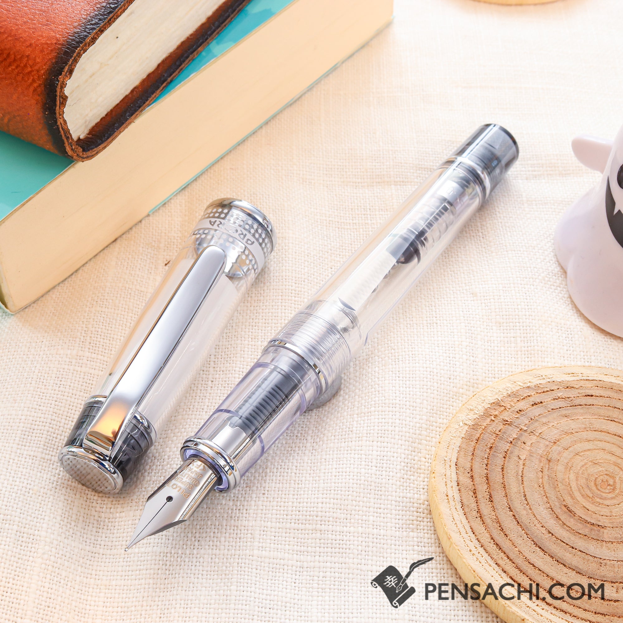 PILOT Prera Demonstrator Fountain Pen - Black | PenSachi - Japan