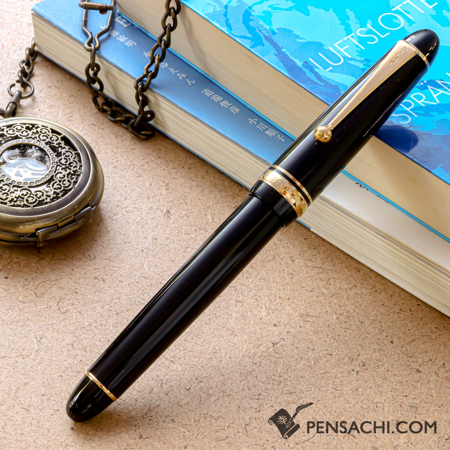 PILOT Custom 742 Fountain Pen - Black | PenSachi - Japan Limited