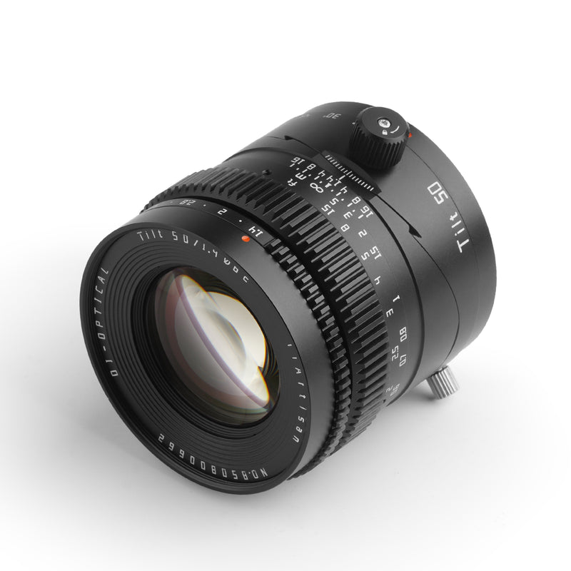 TTArtisan 50mm F1.4 Full-frame Tilt Lens for Sony/Fuji/Nikon and