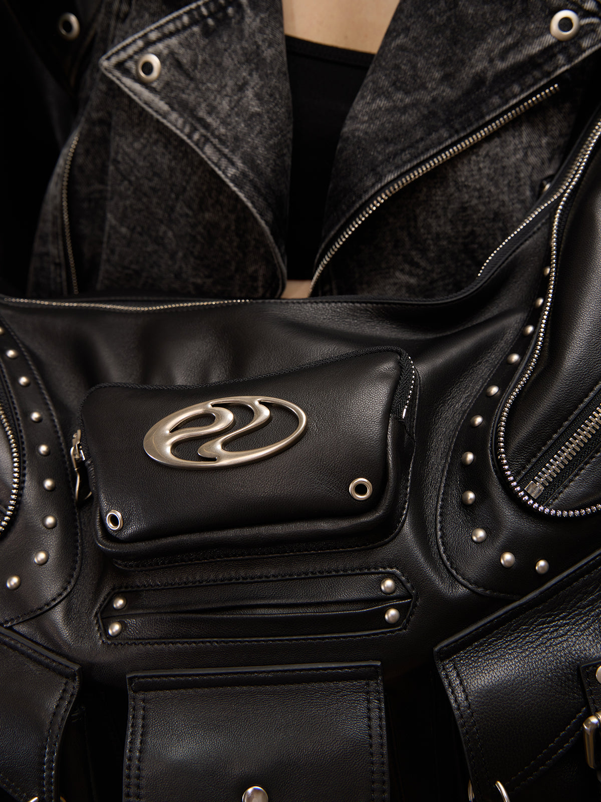 パーソンソウル シープスキン ショルダーバッグ - personsoul