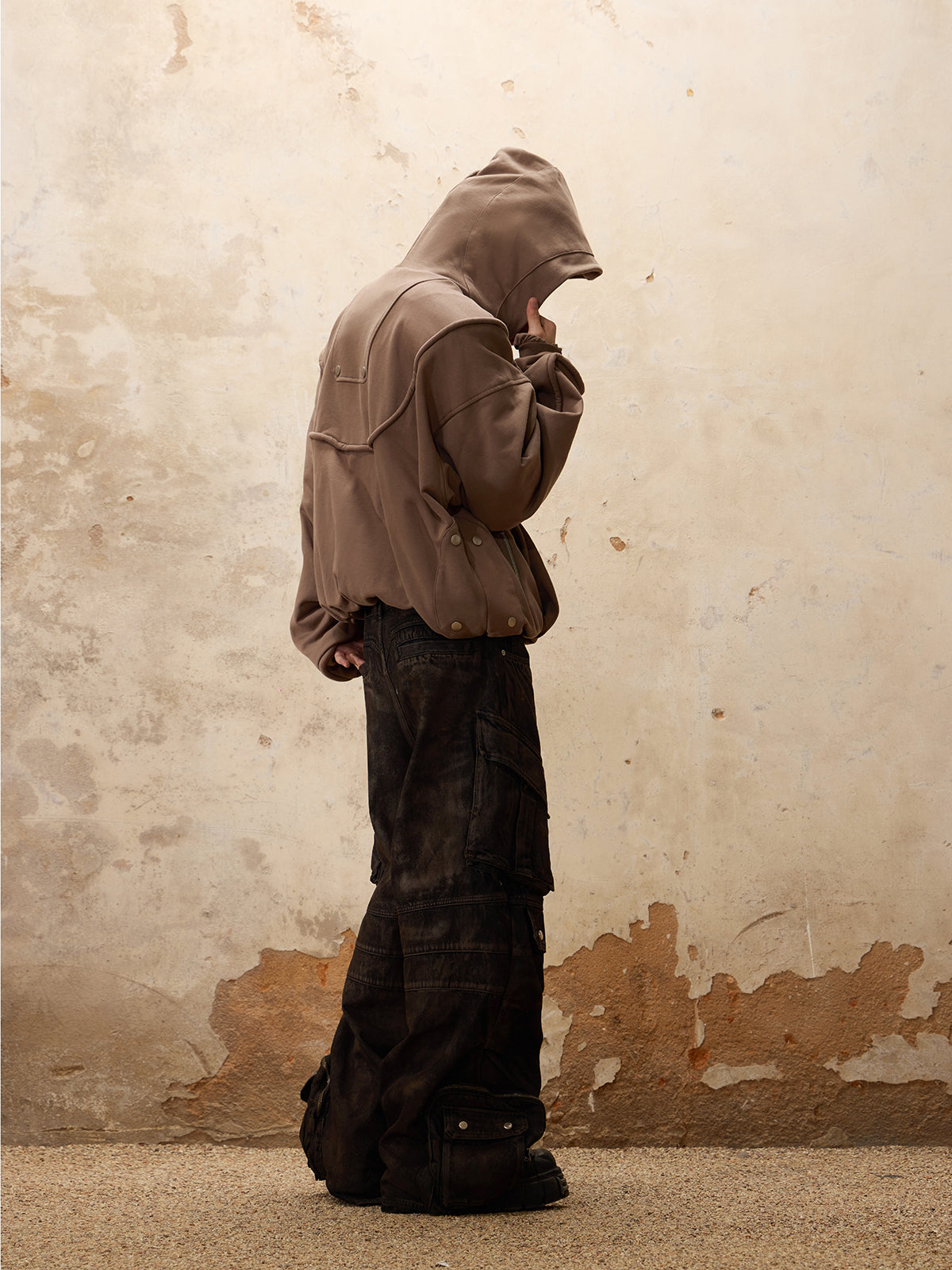 パーソンソウル マッド ダーティー デニム ジーンズ - personsoul