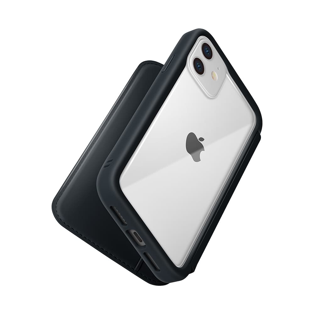 iPhone 12 mini用 ガラスフリップケース ブラック｜株式会社PGA