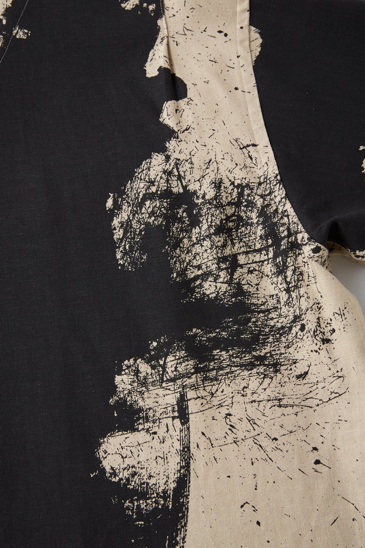 ○OLD JOE - TSUJIMURA SHIRO ABSTRACT PAINT SHIRTS (Short-sleeve