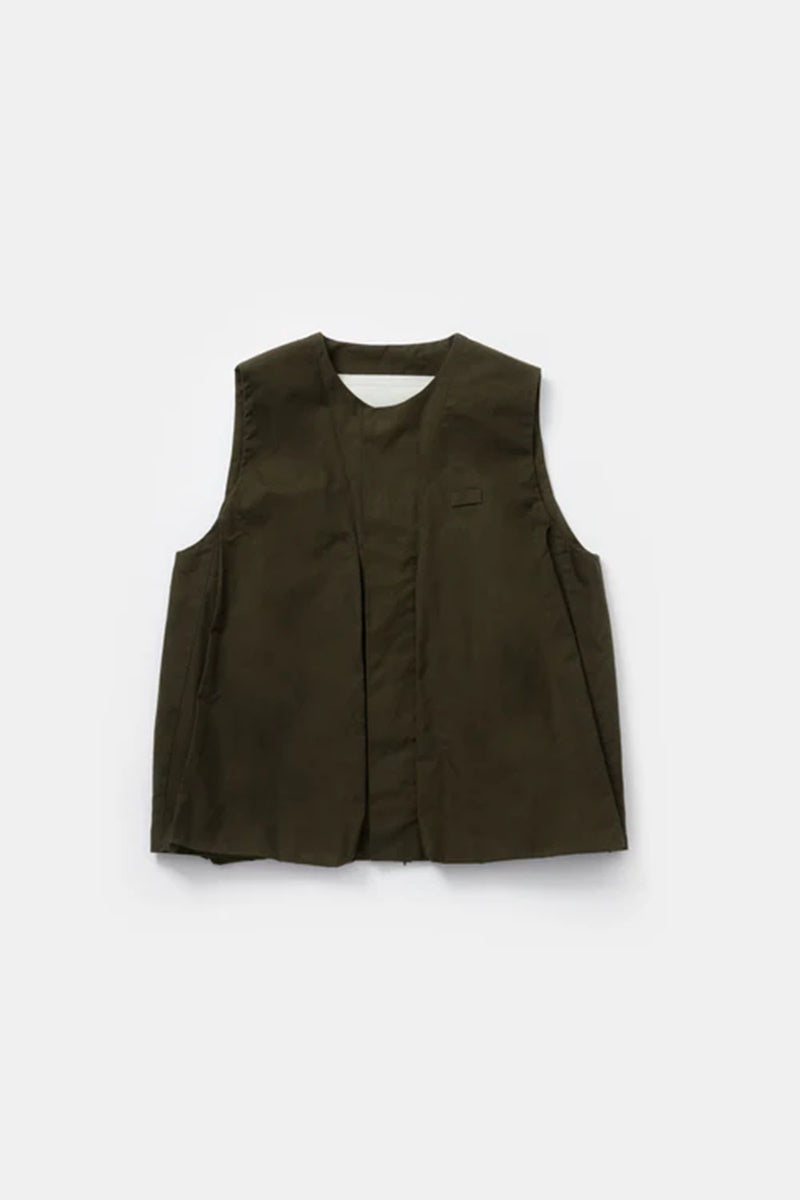 toogood - THE GHILLIE VEST WAX COTTON - HEATH – PHAETON