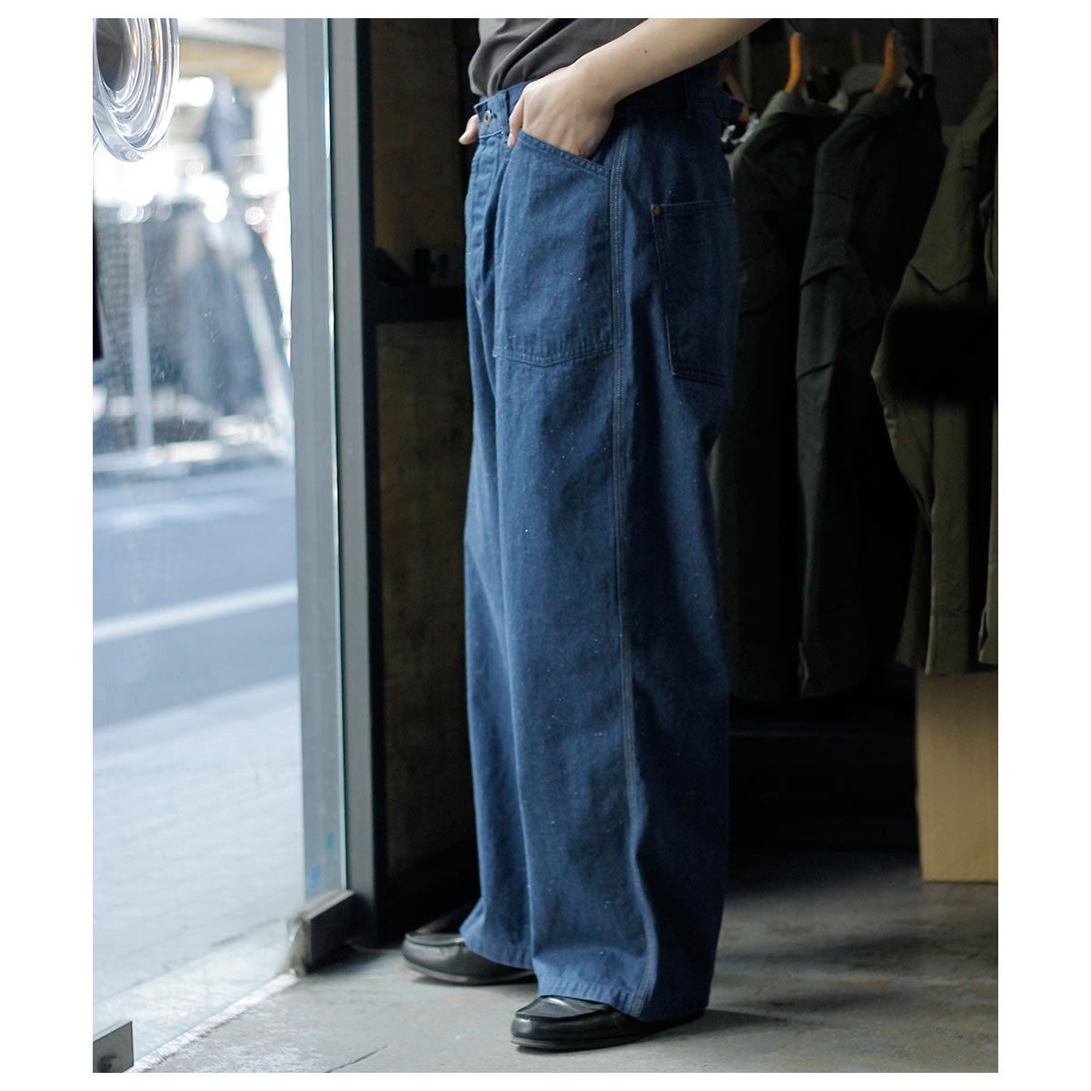 グランク GURANK 三本針ペインターパンツ 3stitch painter pants