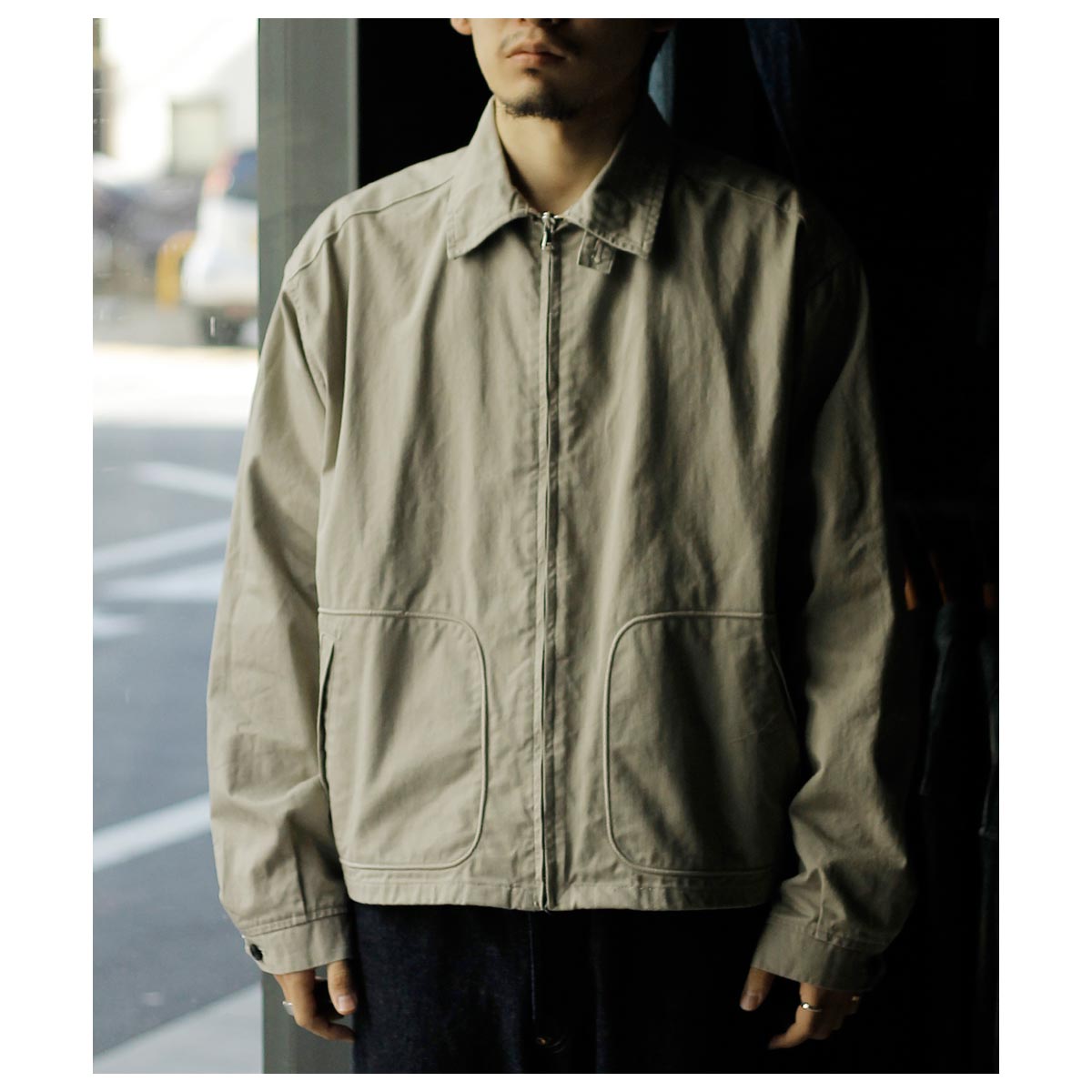 インテリム INTERIM ファブリック ワッシャー チノ ハイパービッグ