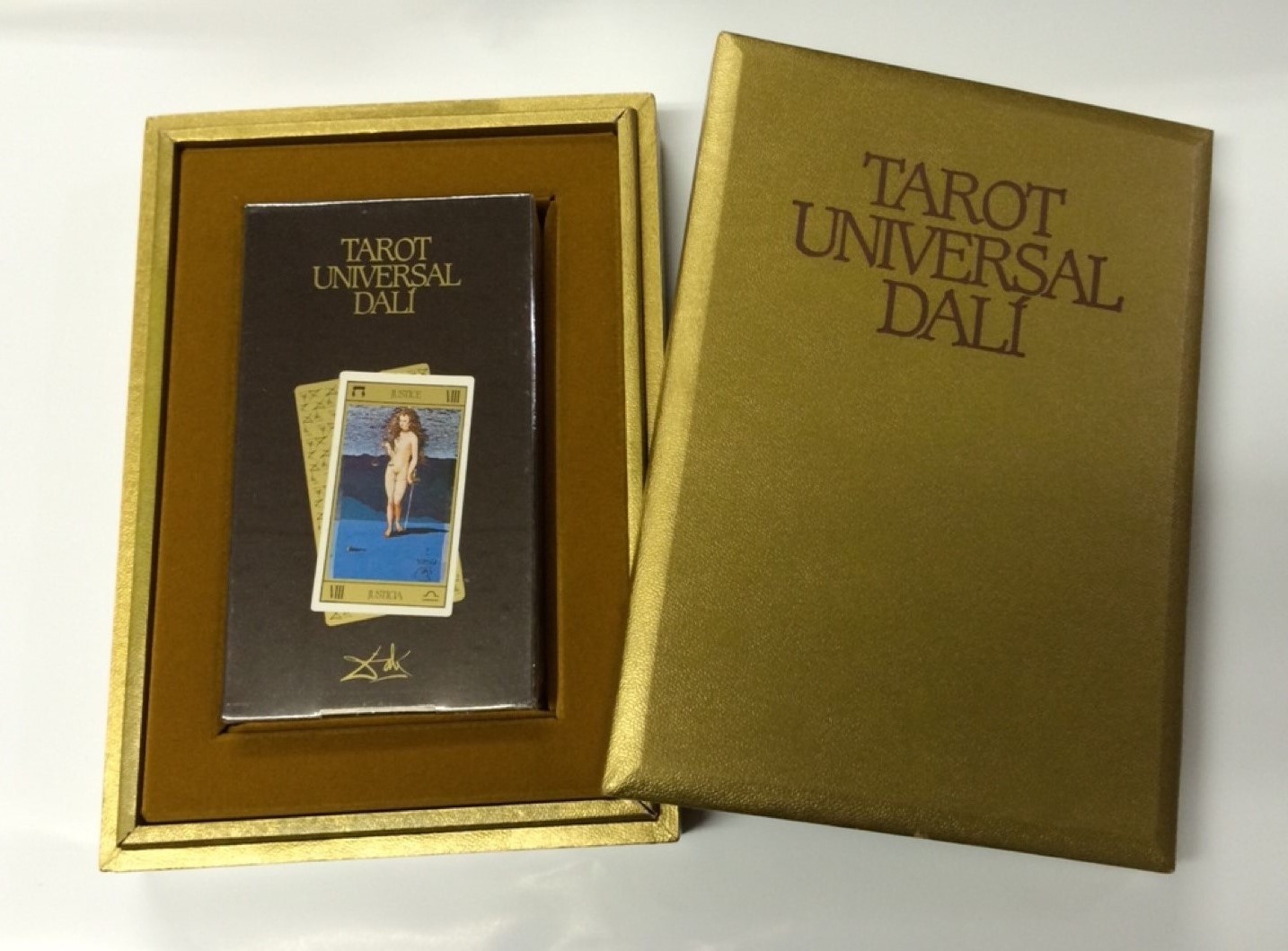 タロット・ユニバーサル・ダリ』【限定特製ケース入り、初版ブラウン