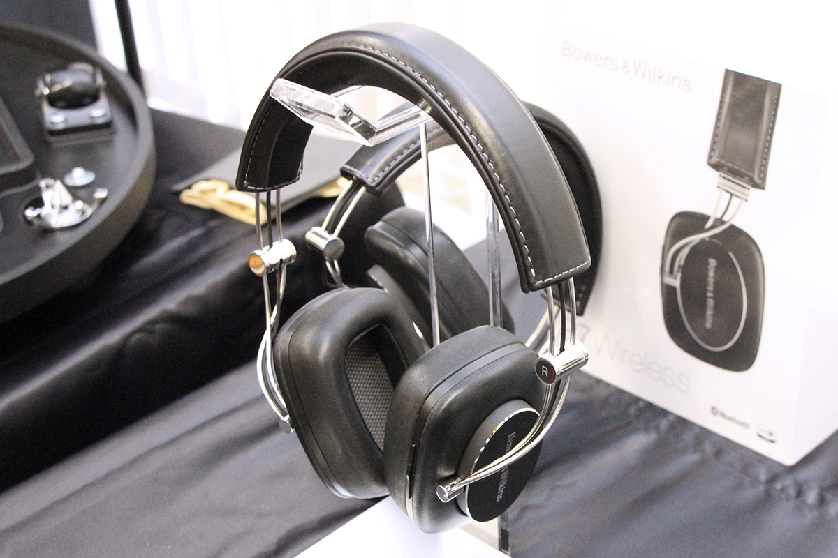 B&W、最上位ヘッドホンのBluetooth対応モデル「P7 Wireless」／「P3