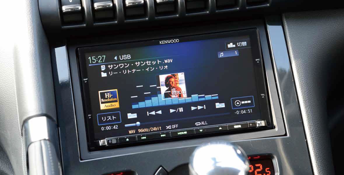 KENWOODの業界初192kHz/24bit対応カーナビ「MDV-Z702」を詳細レポート