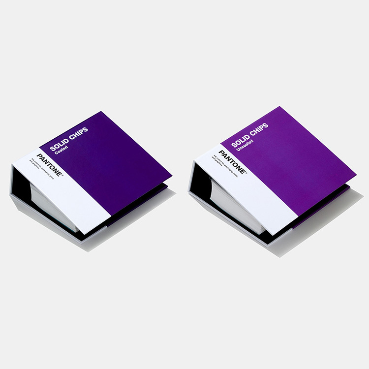 PANTONE パントン・ソリッドチップス/2冊組(コート紙、上質紙)