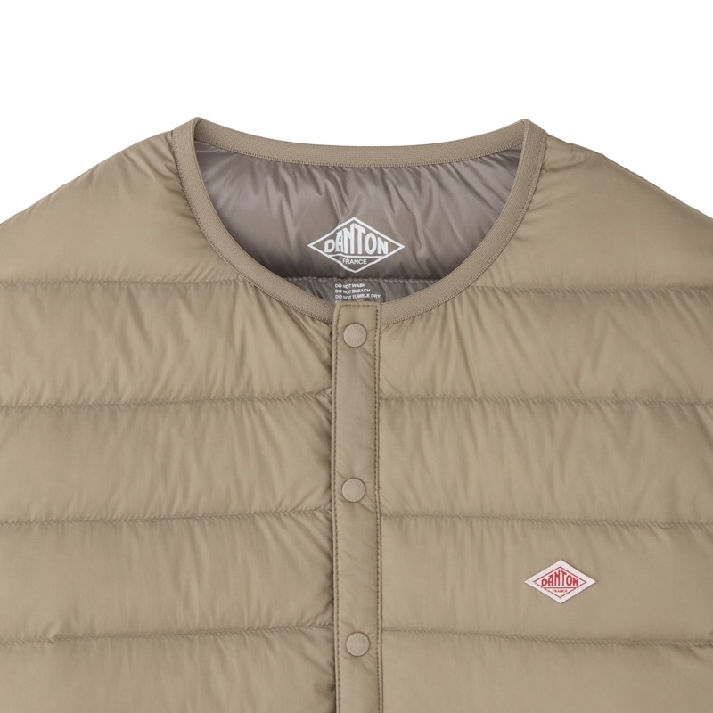 DANTON ダントン インナーダウンジャケット(ベージュ): 通常| プラザ