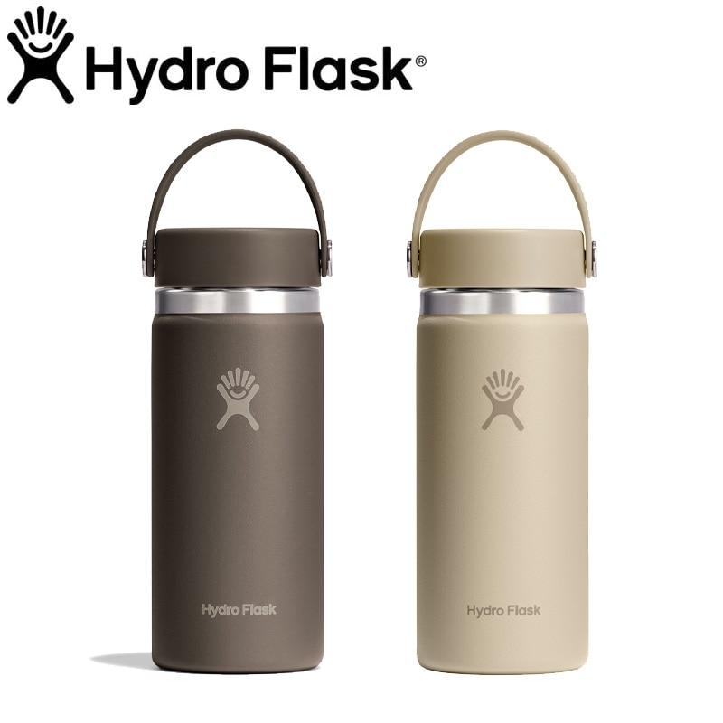 Hydro Flask ハイドロフラスク ワイドマウス 16oz(サンドパイパー