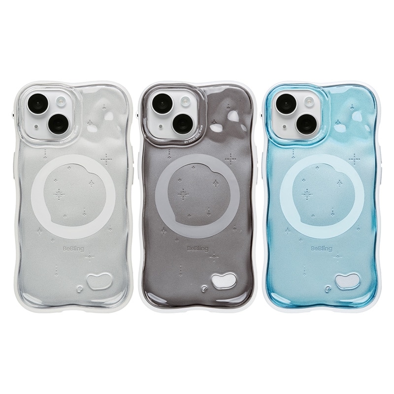 BeBling2 クリアケース iFace iPhone15/14/13ケース(クリア): 通常