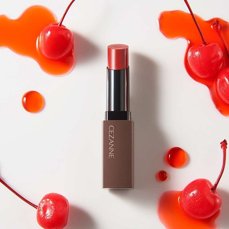 CEZANNE セザンヌ リップカラーシールド 08 チェリーレッド