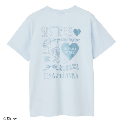 Disney（ディズニー）アナと雪の女王 / Tシャツ(サックス): 通常