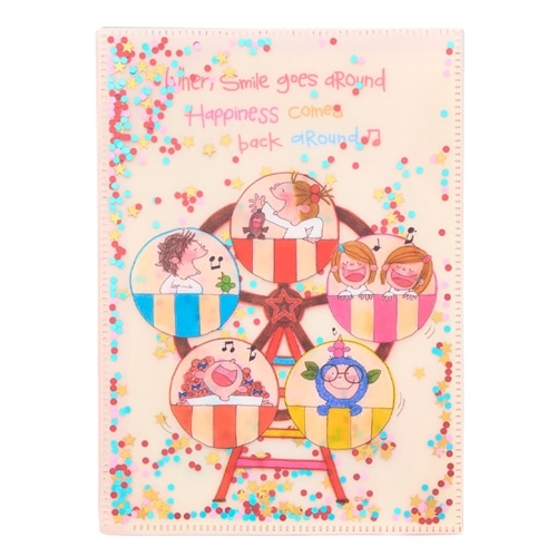 COCOちゃん 6ポケットクリアホルダー A5サイズ(観覧車): 通常| プラザ