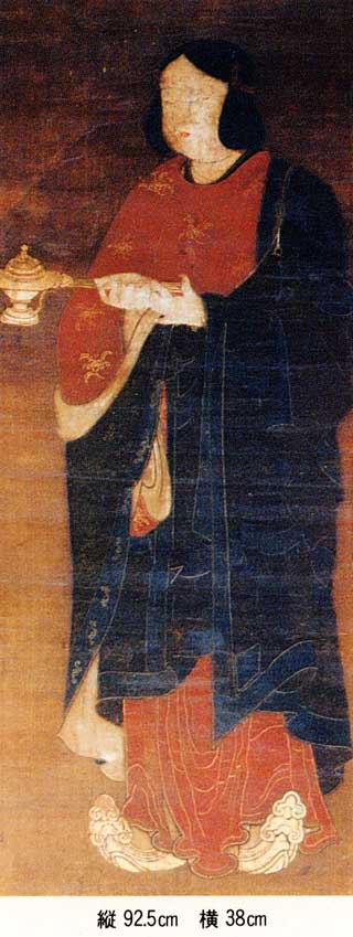 絹本著色聖徳太子像[けんぽんちゃくしょく・しょうとくたいしぞう