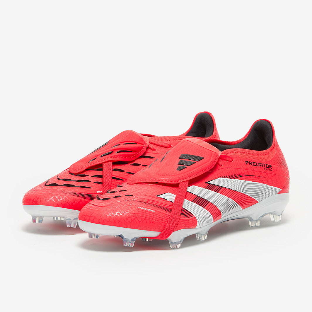 adidas Predator Pro Tongue Firm Ground - Lucid Red/White/Black