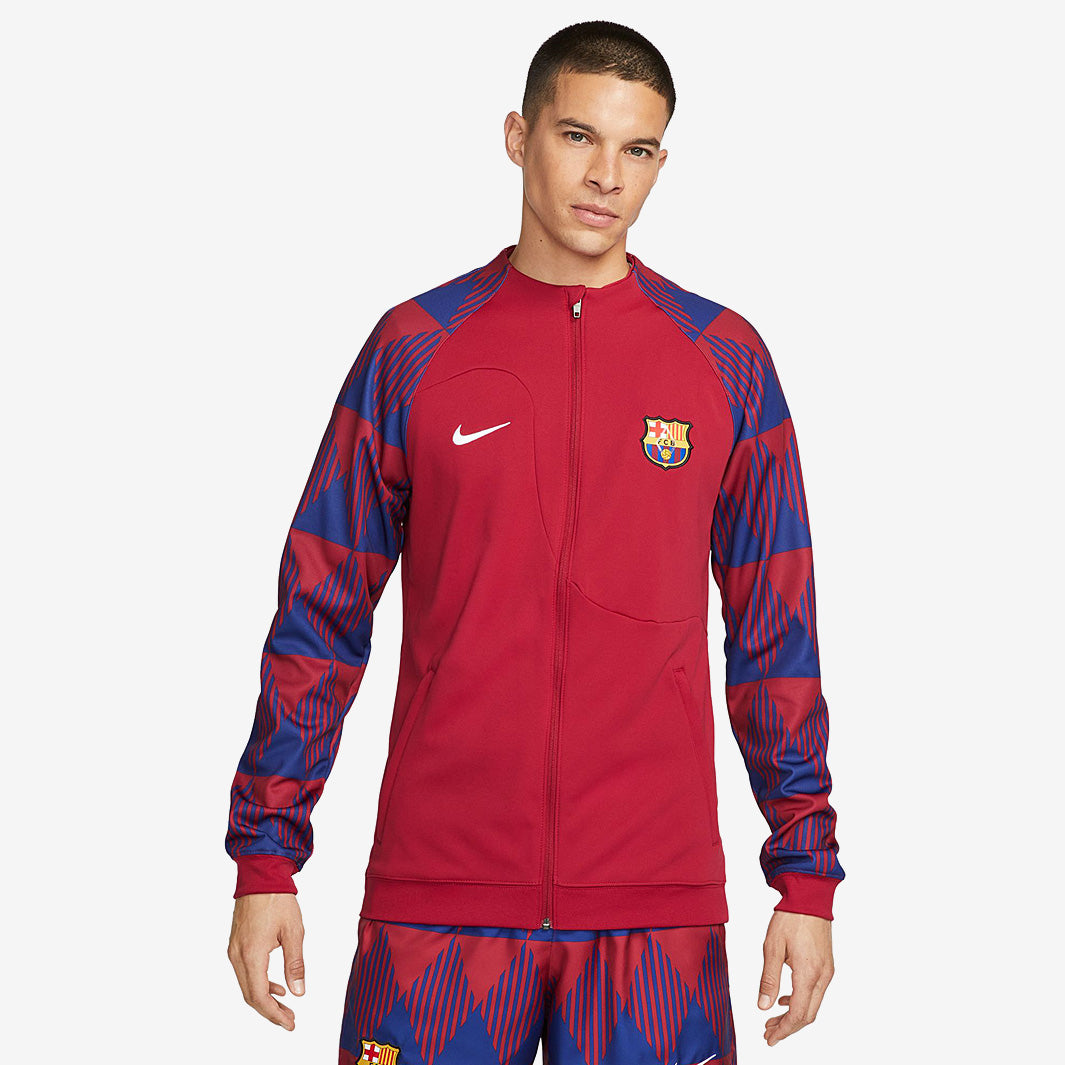 Nike FC Barcelona 23/24 Academy Anthem Jacket GX - Noble Red/Deep